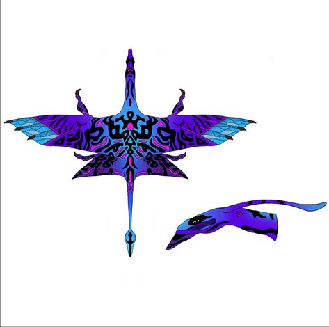 Purple Ikran Avatar, Avatar Ikran Design, Ikran Avatar Drawing, Ikran Banshee Oc, Avatar Ikran Art, Ikran Banshee Avatar, Ikran Avatar Oc, Banshee Pandora, Ikran Designs