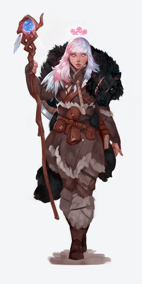 Full Body Portrait Reference, Aasimar Female Druid, Druid Of Stars, Kalashtar Druid, Dnd Mage Character Art, Kalashtar Dnd Female, Female Druid Dnd, Nordic Character Design, Female Mage Character Art