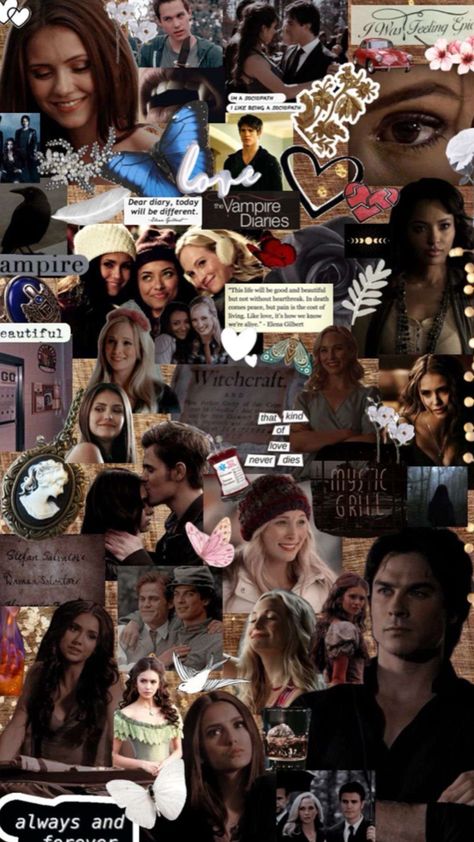 The Vampire Diaries Home Screen, Vampire Diaries Collage Wallpaper, The Vampire Diaries Wallpaper Iphone, Vampire Diaries Lockscreen, Tvd Wallpaper Iphone, The Vampire Diaries Wallpaper Aesthetic, Vampire Diaries Wallpaper Aesthetic, Vampire Diaries Aesthetic Wallpaper, Tvd Aesthetic Wallpaper