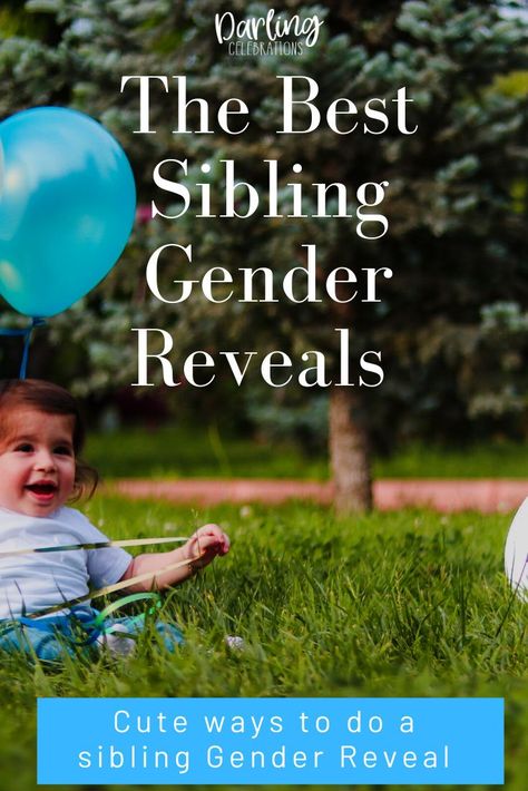 Gender Reveals With Siblings, Gender Reveal Ideas With Siblings, Sibling Gender Reveal Ideas, Best Gender Reveal Ideas, Sibling Gender Reveal, Best Gender Reveal, Gender Reveal Pictures, Easter Gender Reveal, Gender Reveal Pinata