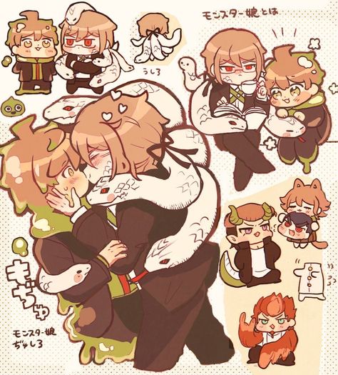 Makoto X Byakuya, Naegi Makoto, 19 Days Anime, Byakuya Togami, Makoto Naegi, Black Butler Manga, Danganronpa Trigger Happy Havoc, Danganronpa Funny, Anime Vs Cartoon