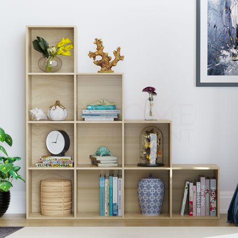 Alcove storage living room