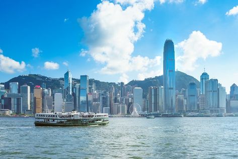 Victoria Harbour, Hong Kong. Hong Kong is a densely populated city with many attractions such as architectural landmarks like I.M. Pei’s Bank of China Tower. It also boasts impressive shopping destinations as well as other areas of interest for residents and tourists alike. Hong Kong had a population of about 7.392 million as of 2017. #china #hongkong #travel #asia #harbor #skyline #city #population #chinatravel Star Ferry, Human Relations, Hong Kong Hotels, Victoria Harbour, Frequent Traveler, Conde Nast Traveler, Interesting Places, Conde Nast, Travel News