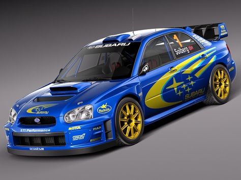 Max Max, 3d Studio, Subaru Impreza, Subaru, Models