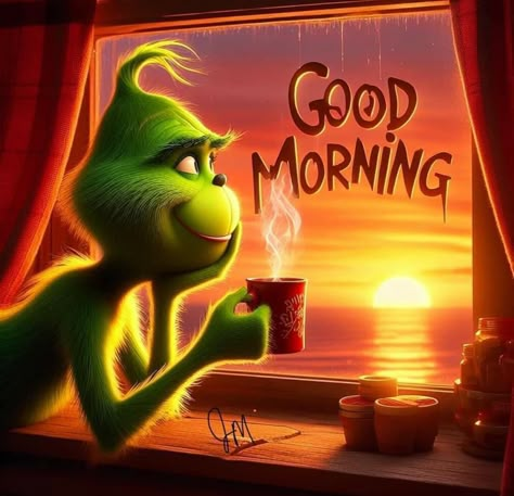 Christmas Quotes Grinch, December Pics, Good Morning Gif Funny, Immagini Grinch, Christmas Friday, Grinch Pictures, Mrs Grinch, Dr Suess Grinch, Minions Friends