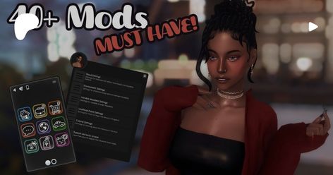 40+ mods and override for better gameplay (links) | Irene Noir Movie Override Sims 4, Sims Selfie Override, Sims4 Selfie Override, Sims 4 Override Mod, Selfie Override Sims 4, Sims 4 Selfie Override, Sims 4 Cc Override, Cc Video, Cc Sims4