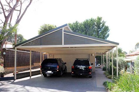 Modern Carport Ideas, Pool Shelter, House Without Garage, Shelving Garage, Japanese Exterior, Modern Carport, Carport Ideas, Garage Storage Ideas, Car Port