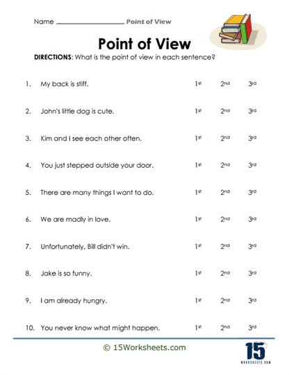 Point Of View Worksheet, Cursive Handwriting Worksheets, Good Leadership Skills, Preschool Counting, Counting Objects, Telling Time Worksheets, Alphabet Worksheets Preschool, Time Worksheets, 1st Grade Math Worksheets