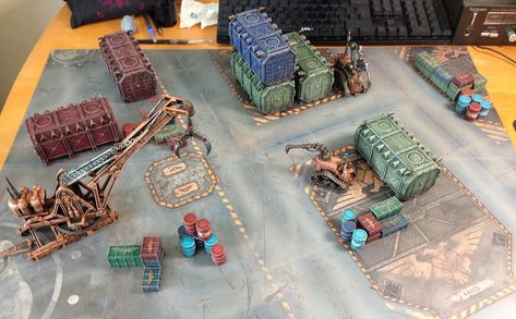 Show Your Finished Kill Team Terrain - Page 3 - + Kill Team + - The Bolter and Chainsword Gellerpox Kill Team, Kill Team Legionaries, Kill Team Terrain, Warhammer Board 40k Terrain, Wargames Terrain, Screaming Skull, Imperial Army, 40k Terrain, Wargaming Terrain