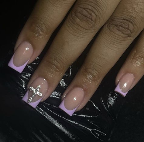 nails , acrylic nails Cute Short Acrylic Nails Y2k, Short Y2k Acrylic Nails, Short Nails Acrylic Y2k, Medium French Tip Acrylic Nails Pink, Medium Square Acrylic Nails Y2k, Short Nails Ideas Y2k, Y2k French Tip Nails Short, Short Square Y2k Nails, Cute Y2k Nails Short