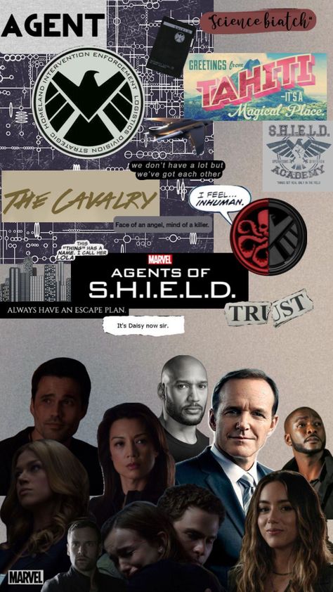 Agents of S.H.I.E.L.D.💙 Shield Wallpaper, Marvel Agents Of Shield, Marvels Agents Of Shield, Escape Plan, Agents Of Shield, Phone Wallpaper Patterns, Magical Places, Call Her, Marvel