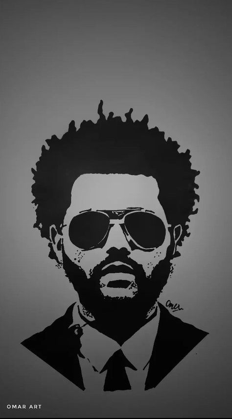 The Weeknd Sketches Easy, The Weeknd Stencil, The Weeknd Line Art, The Weeknd Sketch, The Weekend Sketch, The Weeknd Art, The Weeknd Drawing, Weekend Sketch, Starry Night Wallpaper