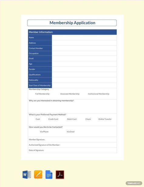 Avery Label Templates, Application Template, Middle Management, Invoice Template Word, Order Form Template, Document Sign, Membership Card, Application Form, Excel Templates