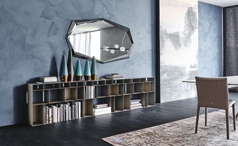 Luxury Sideboard, Italian Furniture Brands, Italian Furniture Modern, Luxury Mirrors, Large Tables, Cattelan Italia, Sofa Shop, Italian Furniture, Steel Structure