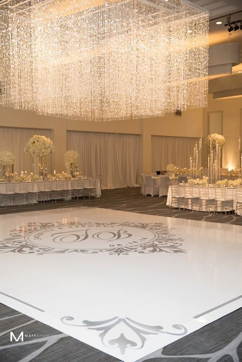 Wedding Venues With Dance Floor, Wedding Decor Dance Floor, Wedding Floor Lights, Dance Floor Ceiling Decor Wedding Ideas, Marble Dance Floor Wedding, Wedding Dance Floor Ceiling Decor, Wrapped Dance Floor Wedding, Wedding Dance Floor Indoor, Silver Dance Floor