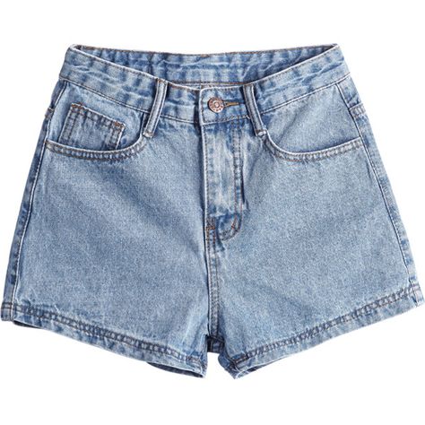 Light Blue Simple Design Straight Denim Shorts ($14) ❤ liked on Polyvore featuring shorts, bottoms, sheinside, pants, light blue jean shorts, denim shorts, short jean shorts, jean shorts and light blue shorts Light Blue Jean Shorts, Black Coated Jeans, Short Jean Shorts, Sheer Pants, Short Jean, Light Blue Shorts, Trendy Fashion Tops, Trash Bin, Shorts Denim