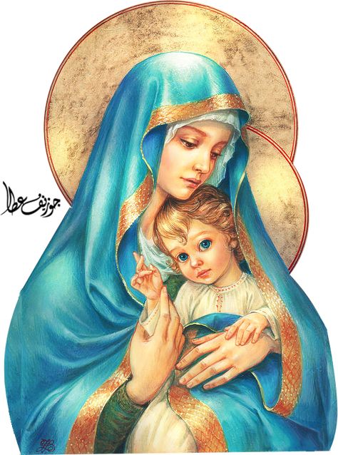 Catholic Artwork, Mary Mother Of God, Mother Of God, Religious Paintings, Decoupage Vintage, Orthodox Icons, Blessed Mother, Paper Frames, Mother Mary