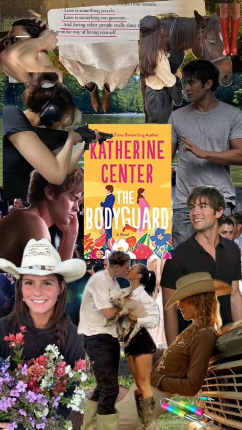 The bodyguard - Katherine Center 5⭐️ Hannah Brooks The Bodyguard, The Rom Commers Katherine Center, The Bodyguard Book, Katherine Center, The Bodyguard Katherine Center Aesthetic, The Bodyguard, The Bodyguard Katherine Center, Author Marketing, Romance Series Books