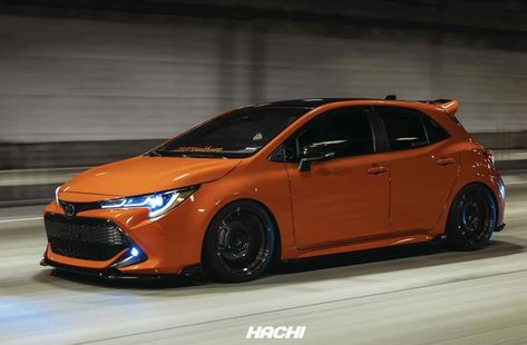 Toyota Corolla Hatchback Modified, Toyota Yaris Hatchback Modified, Toyota Hatchback, Car Modification Ideas, Toyota Sequioa, Cars Modified, Gr Yaris, Toyota Corolla Hatchback, Corolla Hatchback