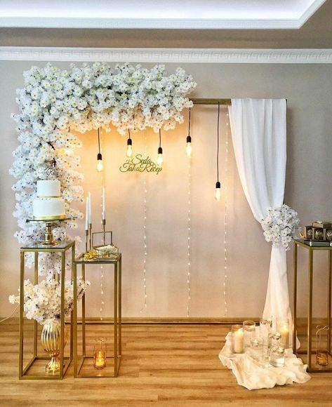 Entrance Interior Design, Wedding Setup, Wedding Backdrop Design, Wedding Backdrop Decorations, Entrance Interior, Wedding Design Decoration, Arch Decoration Wedding, Hallway Ideas Entrance, Wedding Decor Style