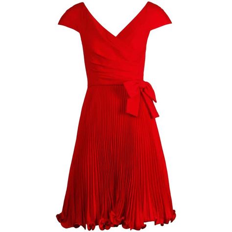 1990s Arnold Scaasi Vintage Red Accordian Pleated Cocktail Dress with Bow Detail For Sale at 1stDibs Arnold Scaasi, Stephen Burrows, Rudi Gernreich, Norman Norell, Trendy Cocktail Dresses, Vintage Cocktail Dress, Cocktail Dress Yellow, Elegant Gowns, Red Long Sleeve Dress