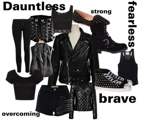 Dauntless! Dauntless Fashion, Dauntless Aesthetic, All Black Business Casual Outfits, Divergent Fashion, Divergent Party, Dauntless Clothes, Dauntless Cake, Divergent Outfits, Geeky Clothes