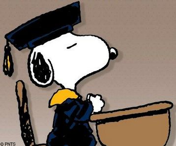 Snoopy - Graduate #ThePeanuts #Snoopy Snoopy Graduation Cap, Grad Illustration, Drawing Snoopy, Snoopy School, Snoopy Things, Snoopy Cartoon, Peanuts Cartoon, Flying Ace, Peanuts Characters