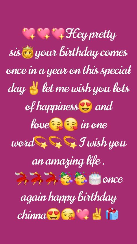 Choti Sister Birthday Wishes, Happy Birthday Choti Sister, Happy Birthday Girl Quotes, Happy Birthday Prayer, Birthday Wishes Sms, Happy Birthday Wishes Sister, Happy Birthday Wishes For A Friend, Happy Birthday Sister Quotes, Happy Birthday Hearts