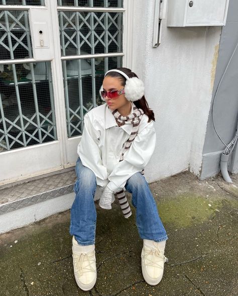 Evie Clark, Styling Scarves, Styling Jackets, Styling Boots, Non Existent, Post On Instagram, Winter Fashion, Jackets & Coats, Boots