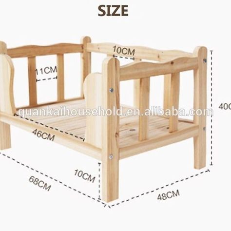 Diy Baby Room Decor, Wooden Dog Bed, Pallet Dog Beds, Dog Bed Sizes, Puppy Room, Dogs Diy Projects, Diy Dog Bed, Dog Beds For Small Dogs, Baby Props