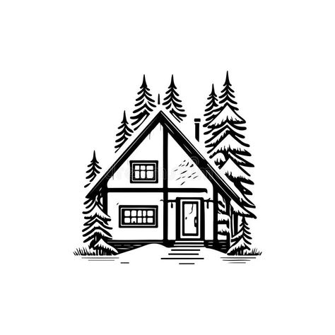 Cabin house Icon hand draw black colour winter ice logo symbol perfect stock photo Ice Logo, Draw Black, House Icon, Cabin House, Logo Symbol, Hand Draw, Wooden Ornament, Home Icon, Home Logo