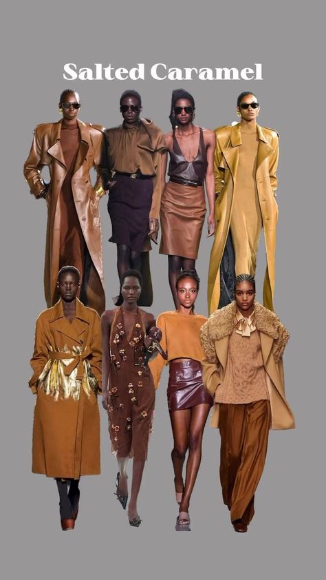 #fall2023 #color #trends | By Chic Attitude | Facebook Color Palette Fashion Clothes, Color Palette Outfit Fashion, Fw24 Trends, Ss26 Trends, Colour Palette Fashion, Milan Outfits, Pantone Trends, Chic Attitude, Fall Color Trend