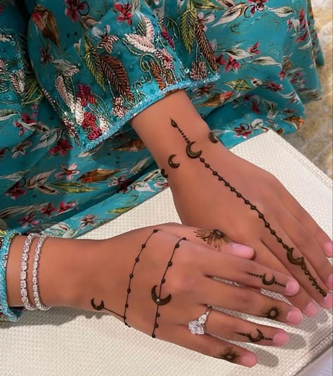 Ramadan Henna, Henna Ink, Ramadan Vibes, Henna Inspired Tattoos, Cute Henna, Eid Mehndi Designs, Henna Tattoo Hand, Eid Henna, Black Henna