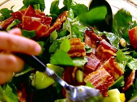 Get Cape Cod Chopped Salad Recipe from Food Network Cod Salad, Chopped Salad Recipe, Ina Garten Recipes, Salad Recipes Video, Chips Ahoy, Apples And Cheese, Barefoot Contessa, Toasted Walnuts, Mini Pizza