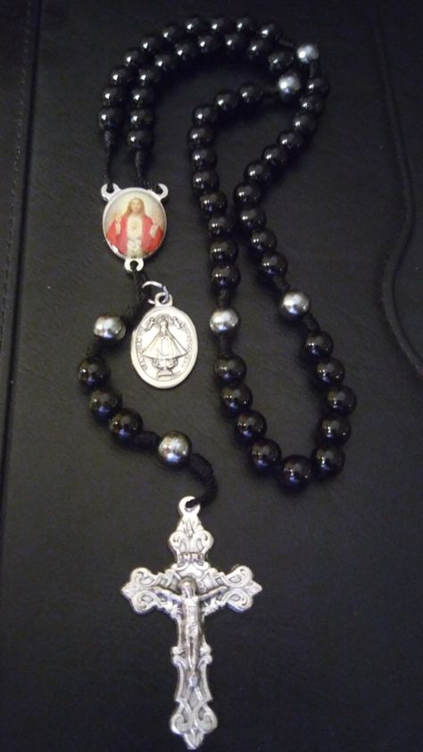 Sacred Heart, Our Lady, Rosary, Pearl Necklace, Statement Necklace, Statue, Guanajuato, Rosario, San Juan