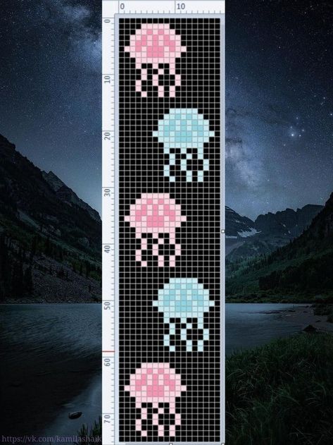 Cross Stitch Bookmark, Stitch Bookmark, Bead Loom Designs, Perler Bead Templates, Hama Bead, Loom Bracelet Patterns, Beaded Bookmarks, Diy Friendship Bracelets Patterns, Bead Charms Diy