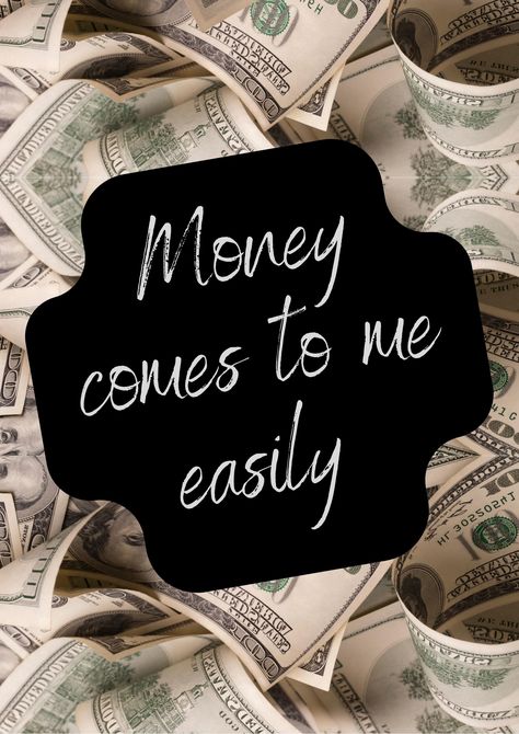 money manifestation Money Comes Easy To Me, If Money And Material Things, Money Is Coming To Me, 100000 Dollars Money, A Lot Of Money In Bank Account, Money Growth Aesthetic, Financial Wealth Aesthetic, Manifesting Money Aesthetic, Getting Money Aesthetic