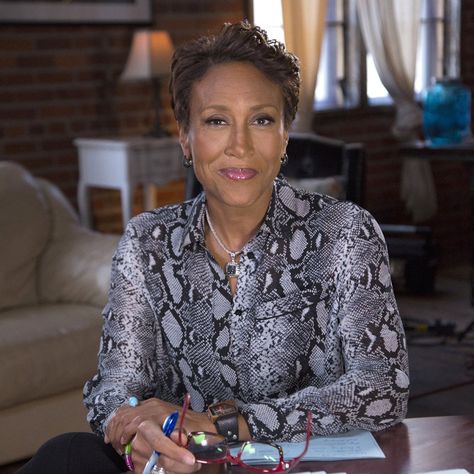 Robin Roberts Felt Jussie Smollet Interview Could Be A ‘No Win Situation For Me’ Winter Celebrities, Her Silence, Diane Sawyer, George Stephanopoulos, Robin Roberts, Jussie Smollett, Mark Roberts, Michael Strahan, Interview Style