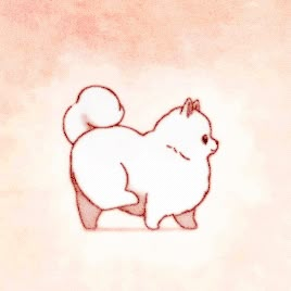 given Cute Dog Animation, Small Dog Drawing, Dog Animated, Dog Animation, Cute Pomeranian, 강아지 그림, Animation Sketches, Cute Doodles Drawings, Animation Reference