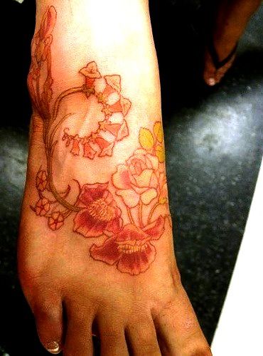 Art nouveau flowers tattoo Tattoos, For Sale, Flowers, Art