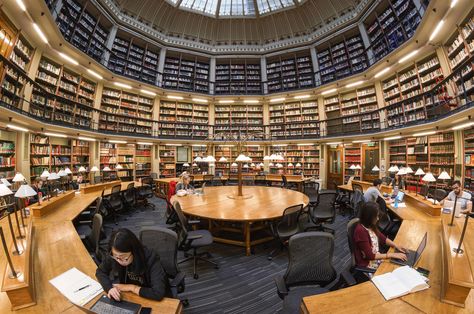 Maughan Library, London (King's College London Library) Kings College London, Pretty Library, London Library, Kings College, University Of Greenwich, Books And Coffee, King's College London, Library Room, London Poster