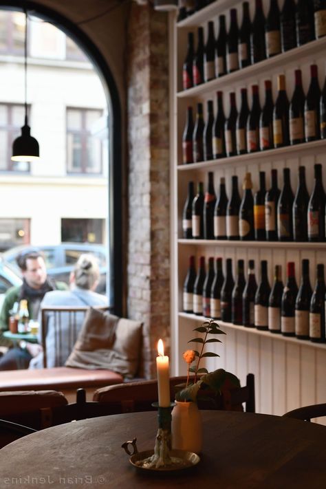 Sköl! 7 natural wine bars in Copenhagen | To Europe and Beyond Wine Bar And Shop, Copenhagen Wine Bar, European Wine Bar, Cozy Wine Bar, Copenhagen Bars, Wine Bar Interior Design, Wine Bar Aesthetic, French Wine Bar, Wine Bar Ideas