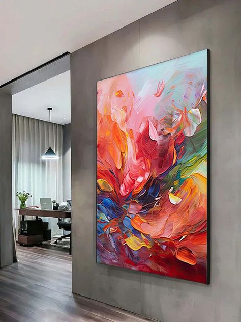 Acrylic Painting Ideas Abstract, Large Colorful Art, Distorted Reality, Best Abstract Paintings, Painting Abstract Acrylic, Colourful Paintings, Modern Surrealism, Acrylic Painting Inspiration, Art Oil Paintings