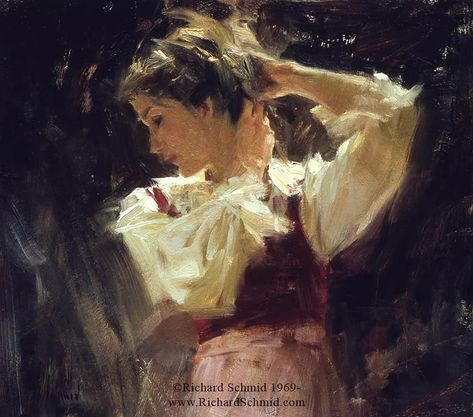 Richard Schmidt Paintings, Richard Schmidt, Richard Schmid, Rennaissance Art, Soviet Art, Ethereal Art, Classical Art, Rembrandt, Old Art