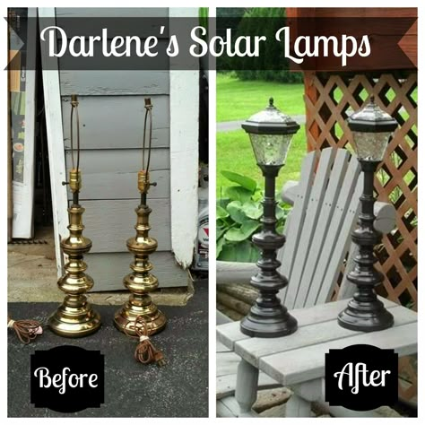 Solar lighting is perfect for your outdoor living space. Forget the cords--you can enjoy well-lit summer nights with these solar lamps! Underground Garden, Luminaria Diy, Solar Lighting, Old Lamps, Diy Outdoor Decor, Garden Rooms, Solar Lamp, Outdoor Solar Lights, Unique Lamps