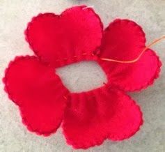 Our Crazy Life in the Woods: Making Poppies Making Poppies, Felt Poppies, Felt Objects, Felt Crafts Flowers, Life In The Woods, Remembrance Day Activities, Poppy Coloring Page, Felt Flowers Patterns, Poppy Craft