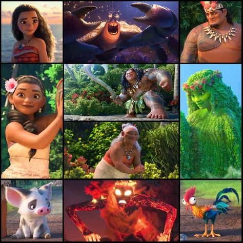 Moana, Disney Classics, Movies, Animation, Characters, Maui, Tala, Tui, Pua, Sina, Tamatoa, Heihei, Te Fiti, Te Kā Maui X Tala, Te Fiti, Moana Disney, Movies Animation, Animation Characters, Princess Moana, Ohana Means Family, Disney Classics, Favorite Movie