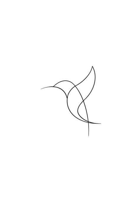 Fine Line Birds Tattoo, Miniature Tattoo, Kingfisher Tattoo, One Line Tattoo, Bookmark Design, Petit Tattoo, Muster Tattoos, Hummingbird Tattoo, Small Hand Tattoos