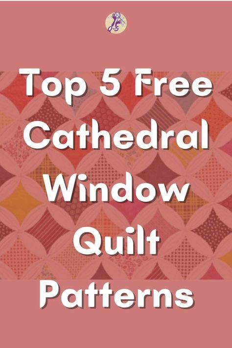 23 Top Cathedral Window Quilt Patterns Cathedral Window Patchwork, Cathedral Quilt, Cathedral Window Quilt, Denim Rag Quilt, Blue Quilt Patterns, Circle Quilt Patterns, Window Quilt, Free Quilt Tutorials, Cathedral Window Quilts