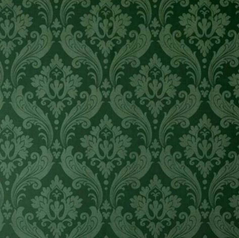 Green_damask Green Damask Wallpaper, Surrealism Ideas, Website Design Inspiration Layout, Blithe Spirit, Abstract Wall Painting, Victorian Wallpaper, Green Quilt, Victorian Decor, Damask Wallpaper